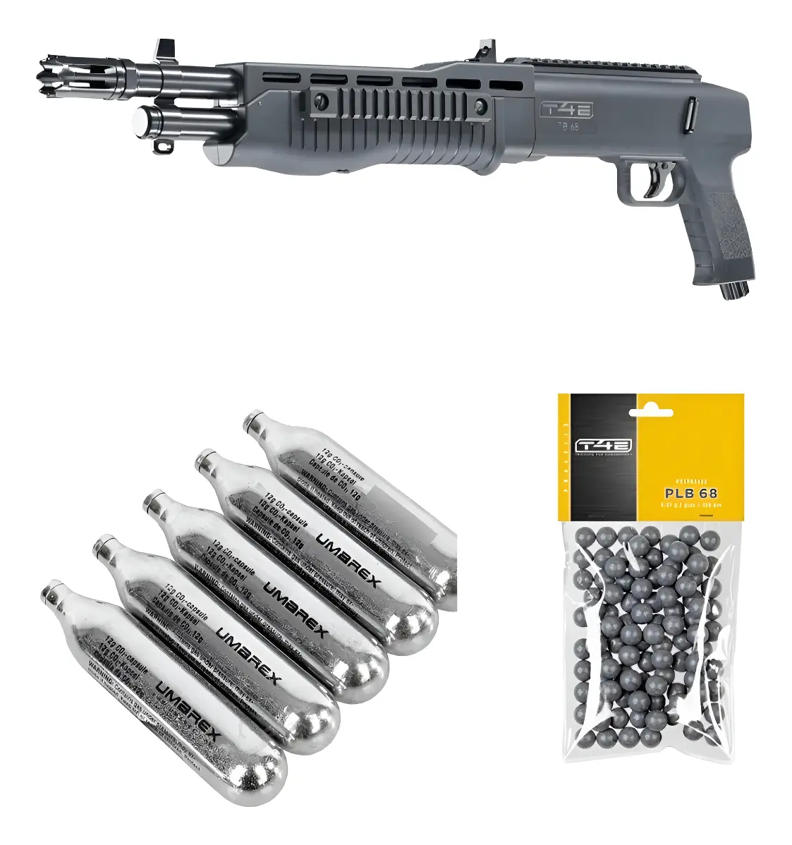 Escopeta traumática Umarex HDB68 Cal .68 PACK